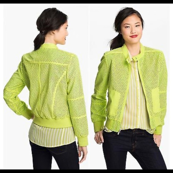 Kenneth Cole -Lime Green with Teal Satin Lining - Picture 7 of 7